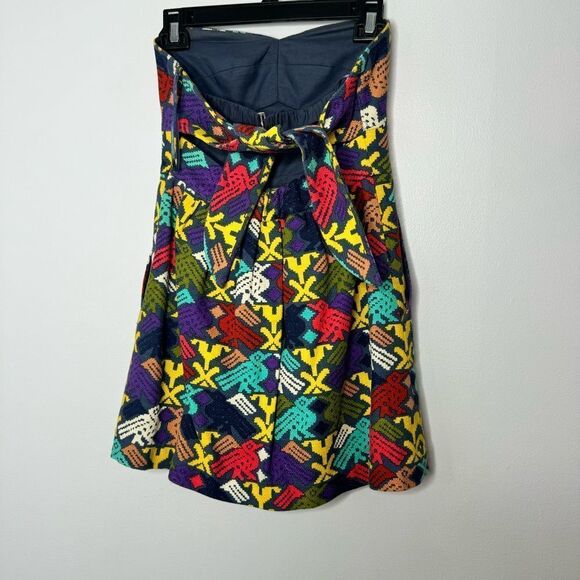 Tibi Multicolor Knit Skort Romper Dress size 2 - Picture 7 of 9